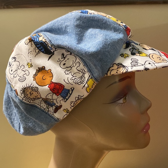 New Peanuts Newsboy cap hat Medium Unisex - Picture 2 of 6